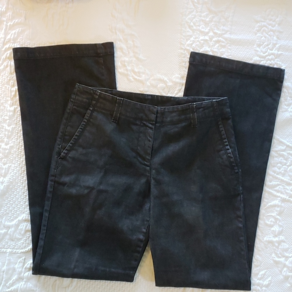Signature Bootcut Black Jeans